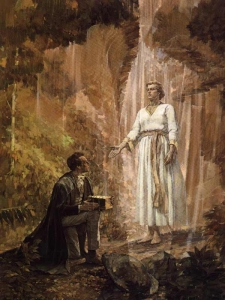 Joseph Smith and The Angel Moroni