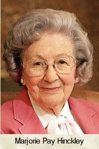 marjorie hinckley