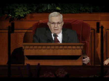 President Boyd K. Packer, LDS Apostle