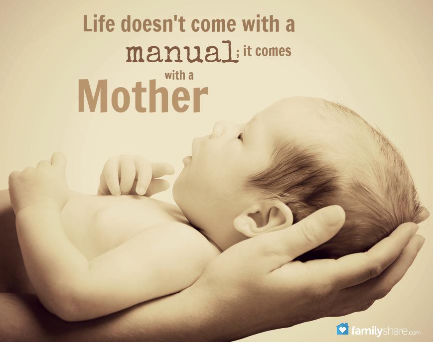 Life doesn't come with a manual