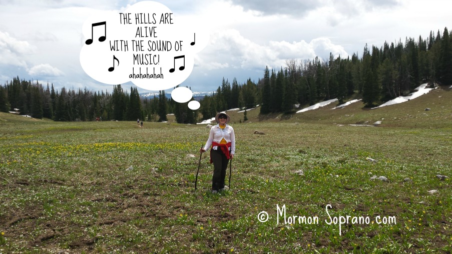 Me channeling my inner Maria