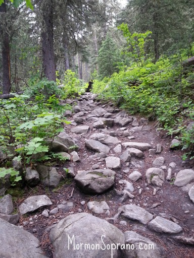Rocky & Steep Trail!