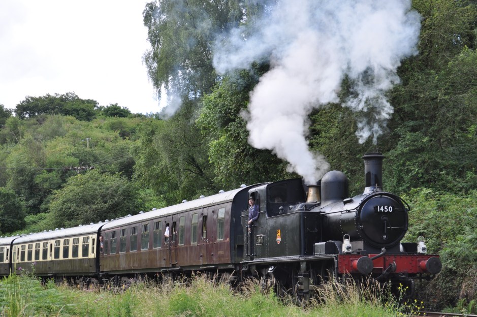 "1450 at Norchard Dean Forest Railway" by Adam Williams - Own work. Licensed under Creative Commons Attribution-Share Alike 3.0 via Wikimedia Commons
