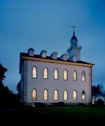 The Kirtland Temple is now owned by the Community of Christ