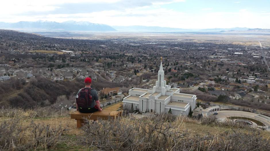 Second surprize! A bench to sit and enjoy the view
