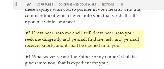 Doctrine and Covenants 88:63