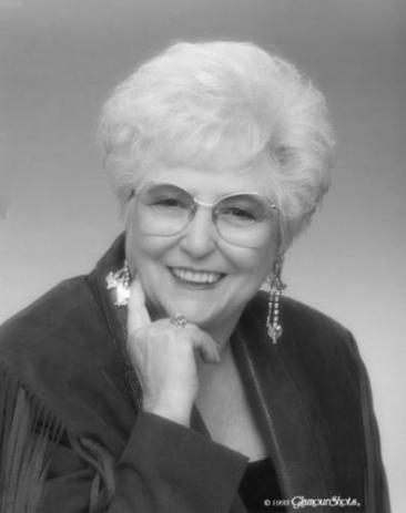 Adeline's "Golden Girl glamor shot" that she said we had to use for her obituary.