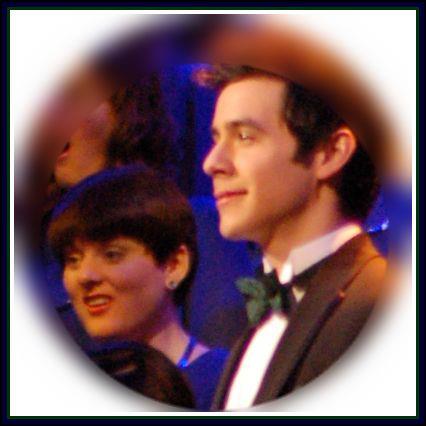 Me and David - almost like a duet! Dec. 2010