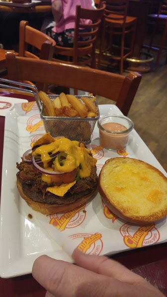 2016-07-04 Munich Burger and Fries