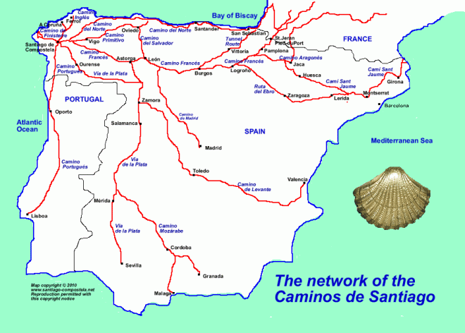 many caminos